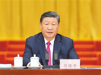 【人民日?qǐng)?bào)】習(xí)近平在慶祝中國(guó)人民政治協(xié)商會(huì)議成立75周年大會(huì)上發(fā)表重要講話強(qiáng)調(diào) 更加充分發(fā)揮人民政協(xié)的顯著政治優(yōu)勢(shì) 不斷鞏固發(fā)展生動(dòng)活潑安定團(tuán)結(jié)的政治局面 李強(qiáng)趙樂(lè)際蔡奇丁薛祥李希韓正出席 王滬寧主持