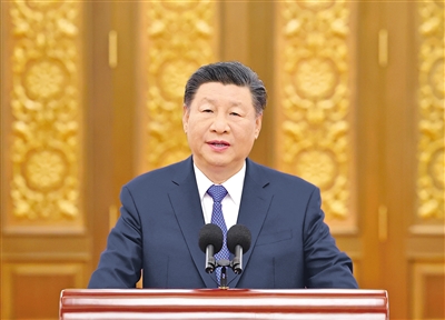 【人民日?qǐng)?bào)】習(xí)近平在接見(jiàn)探月工程嫦娥六號(hào)任務(wù)參研參試人員代表時(shí)發(fā)表重要講話強(qiáng)調(diào) 再接再厲乘勢(shì)而上 加快建設(shè)航天強(qiáng)國(guó) 并參觀月球樣品和探月工程成果展覽 李強(qiáng)趙樂(lè)際王滬寧蔡奇丁薛祥李希出席活動(dòng)