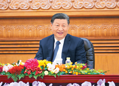 【人民日?qǐng)?bào)】習(xí)近平會(huì)見(jiàn)出席中國(guó)國(guó)際友好大會(huì)暨中國(guó)人民對(duì)外友好協(xié)會(huì)成立70周年紀(jì)念活動(dòng)外方嘉賓