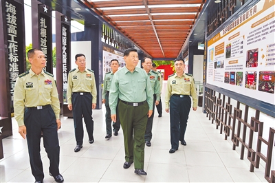 【人民日報(bào)】習(xí)近平在視察火箭軍某旅時(shí)強(qiáng)調(diào) 堅(jiān)持政治引領(lǐng) 強(qiáng)化使命擔(dān)當(dāng) 埋頭苦干實(shí)干 提升戰(zhàn)略導(dǎo)彈部隊(duì)威懾和實(shí)戰(zhàn)能力