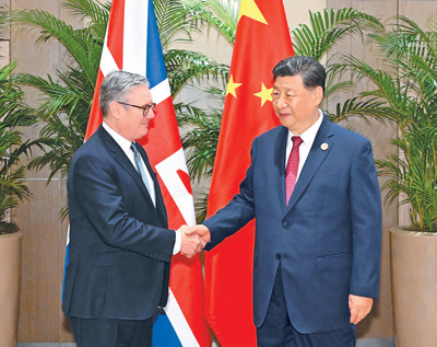 【人民日報】習(xí)近平會見英國首相斯塔默